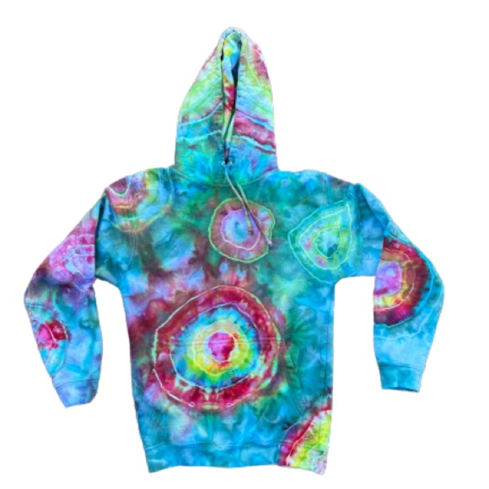 Hand Dyed Hoodie Small